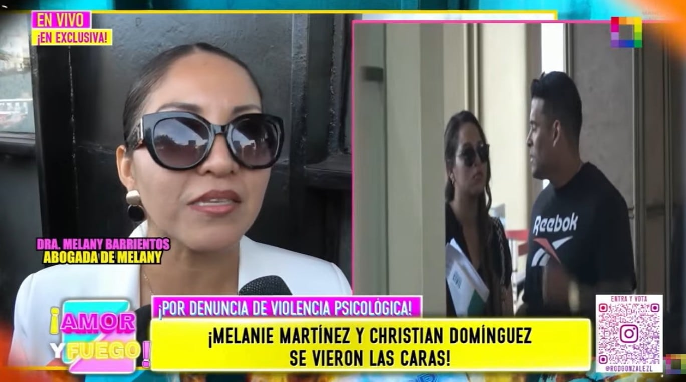 Abogada de Melanie Martínez habla sobre la denuncia de Domínguez.
