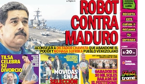 AVIONES ROBOT CONTRA MADURO