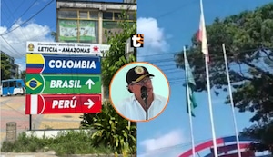 ¡Sigue la tensión con Colombia! Retiran bandera peruana en Leticia en medio de disputa territorial