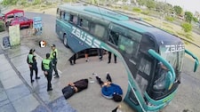 ¡Cayeron tras atacar a patrullero! A balazos detienen a dos sospechosos vinculados a atentado contra empresa ZBuss