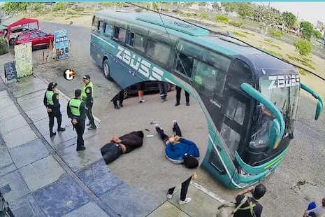 ¡Cayeron tras atacar a patrullero! A balazos detienen a dos sospechosos vinculados a atentado contra empr...