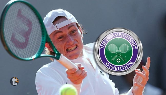 Ignacio Buse recibe buenas noticias de la organización de Wimbledon (Foto: AFP)