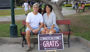 Gicela y Eduardo, de ‘Conversaciones gratis’: “A veces solo necesitamos que nos escuchen de verdad”