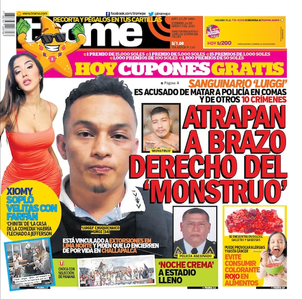 Portada Trome
