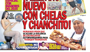 ¡FELIZ AÑO NUEVO CON CHELAS Y CHANCHITO!