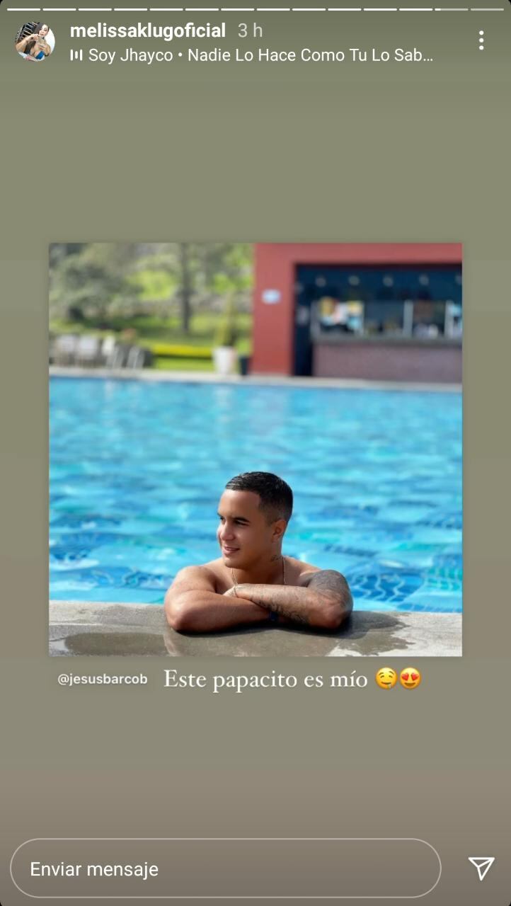 Melissa Klug elogia a su novio Jesús Barco. (Foto: Instagram @melissaklugoficial).