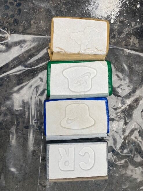Ladrillos de cocaína llevaban diferentes figuras como sello (PNP)