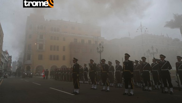 Incendio en Plaza de Armas (Video: Jorge Cerdan)