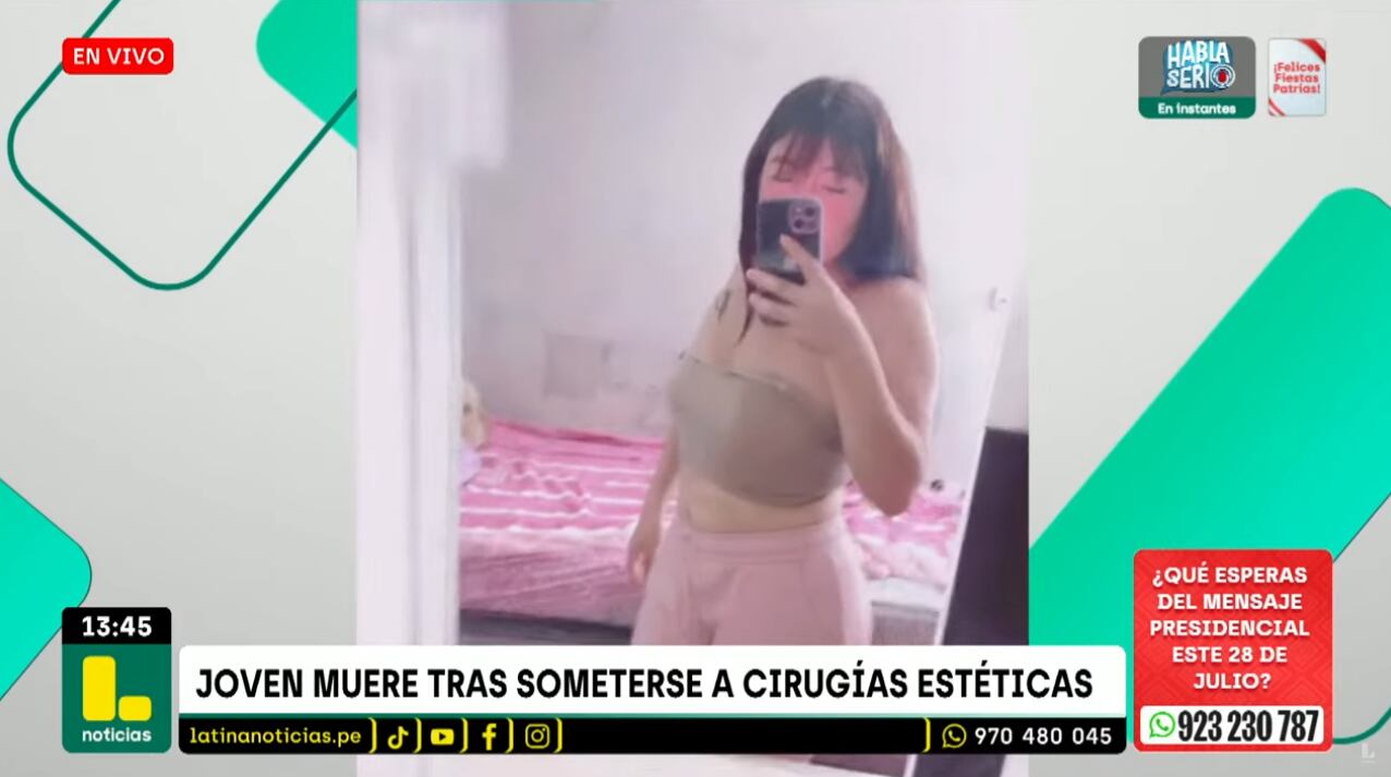 Familia de Daniela Mucha Quispe creen que hubo negligencia por parte del cirujano que la operó en una clínica en Ate.