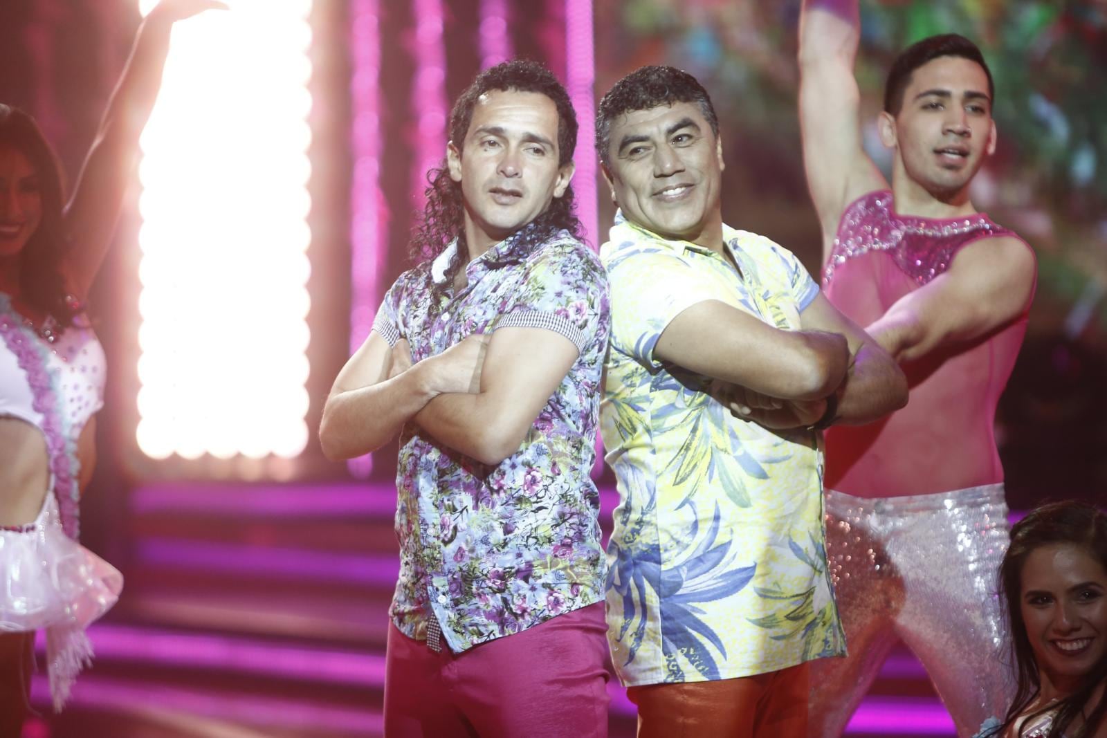 Aldo Olcese participó junto a Coyote Rivera en el Gran Show (Foto: GEC)