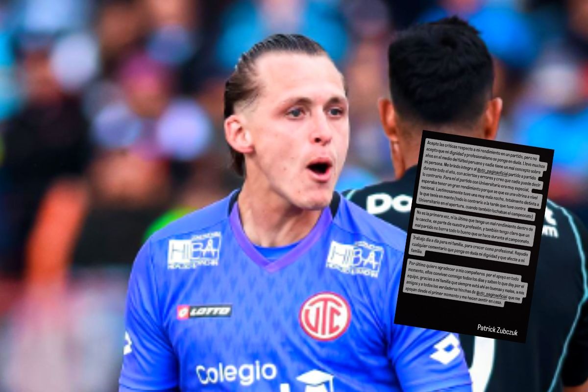 Patrick Zubczuk expuso su caso en redes sociales (Foto: @patrikzubczuk")