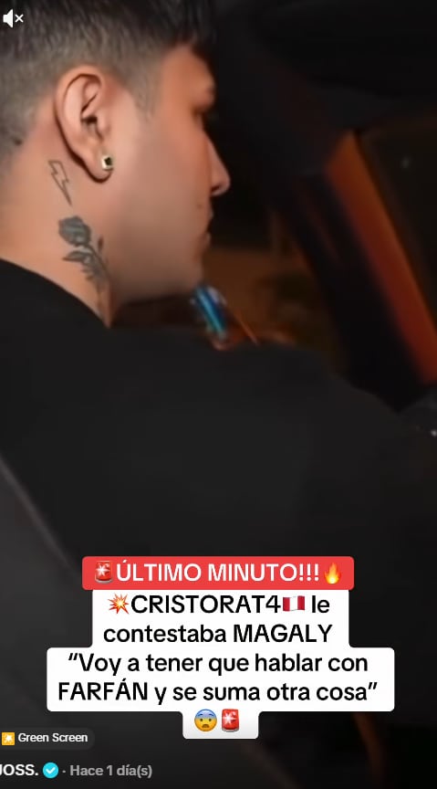 Cristorata se defiende de las críticas de Magaly Medina.