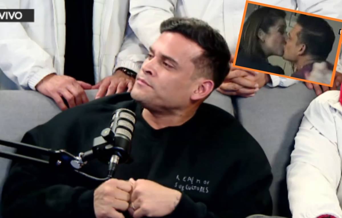 Christian Domínguez se explayó sobre el beso con Karla Tarazona. (Captura RPP / ATV)