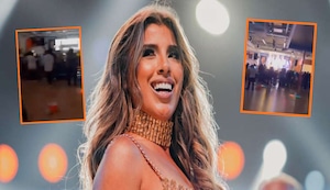 Yahaira Plasencia se presenta en los Estados Unidos; pero local luce con poco público