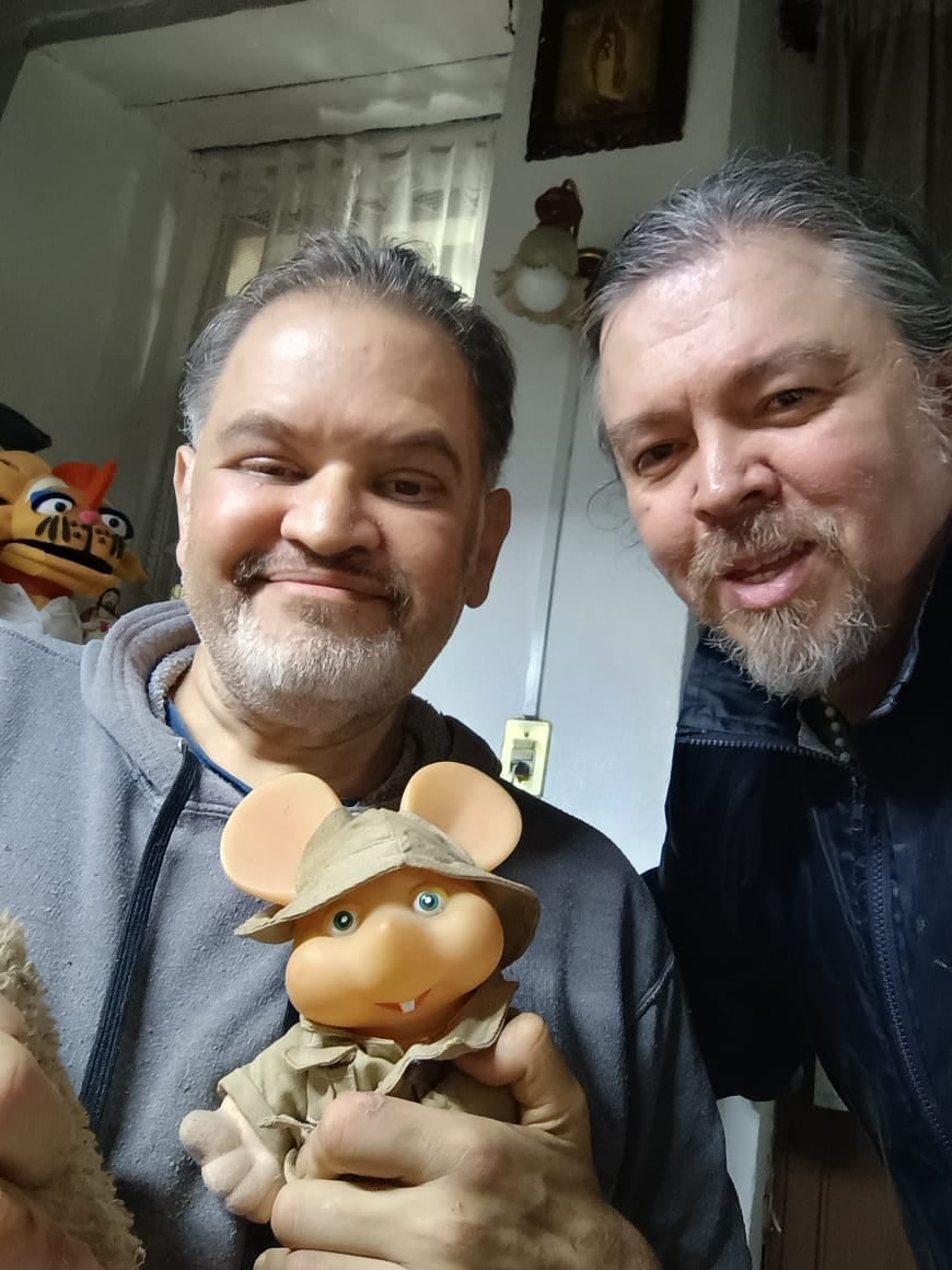 Gabriel Garzón, la voz mexicana de Topo Gigio. (Facebook)