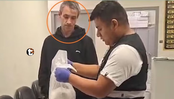 TROME | Cae ciudadano lituano cae con más de 5 kilos de cocaína en el nuevo Jorge Chávez. Video: Panamericana