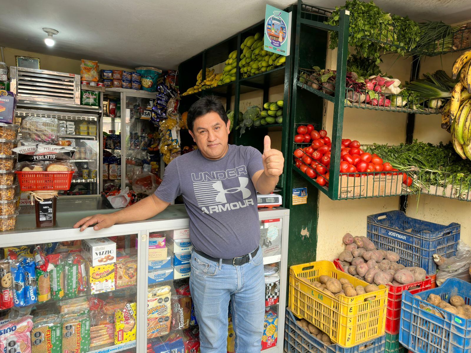 Comerciante llegó a lima desde cajamarca con deseos de estudiar Administración de Empresas.