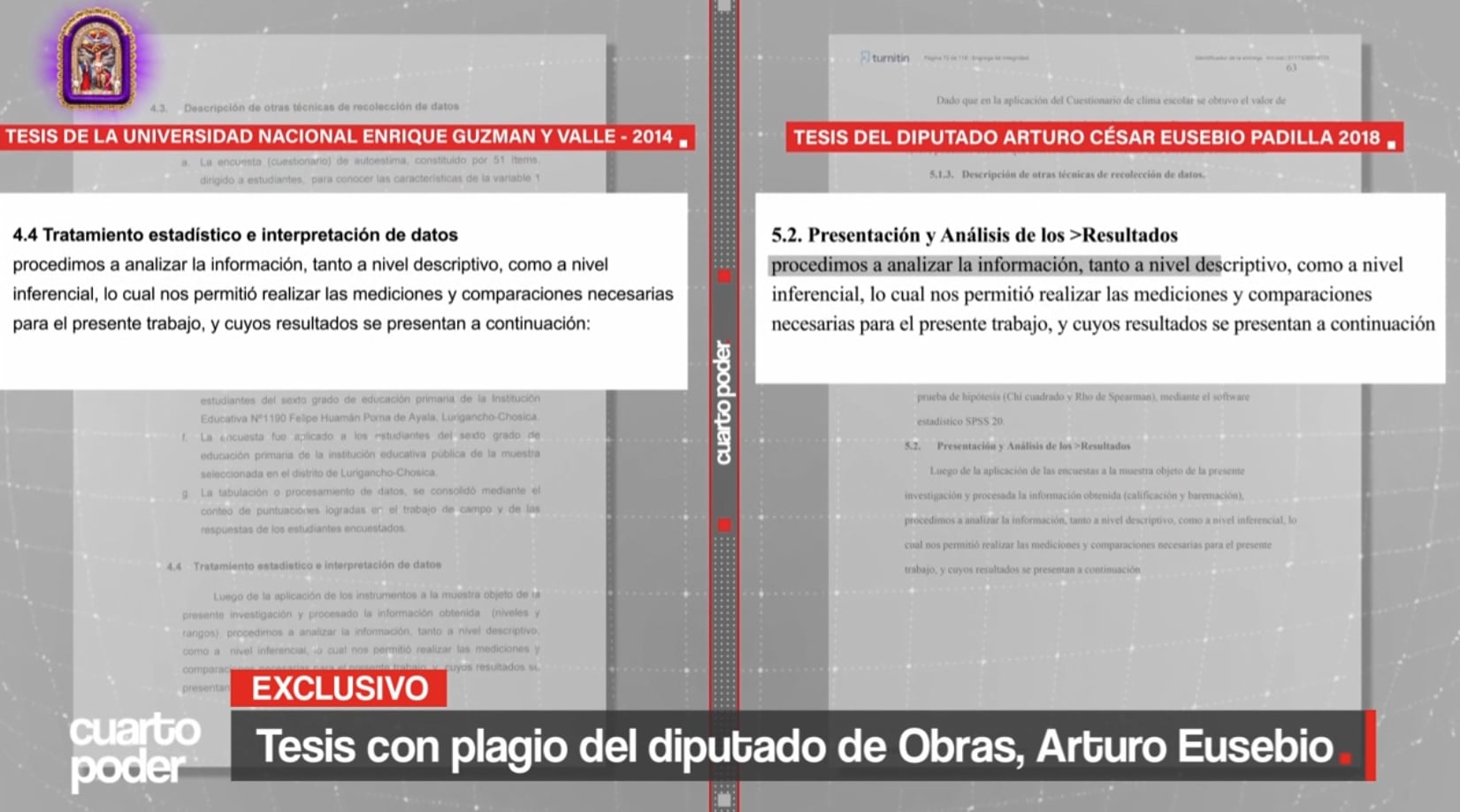 Diputado Arturo Eusebio de Obras es acusado de plagiar su tesis de maestría.