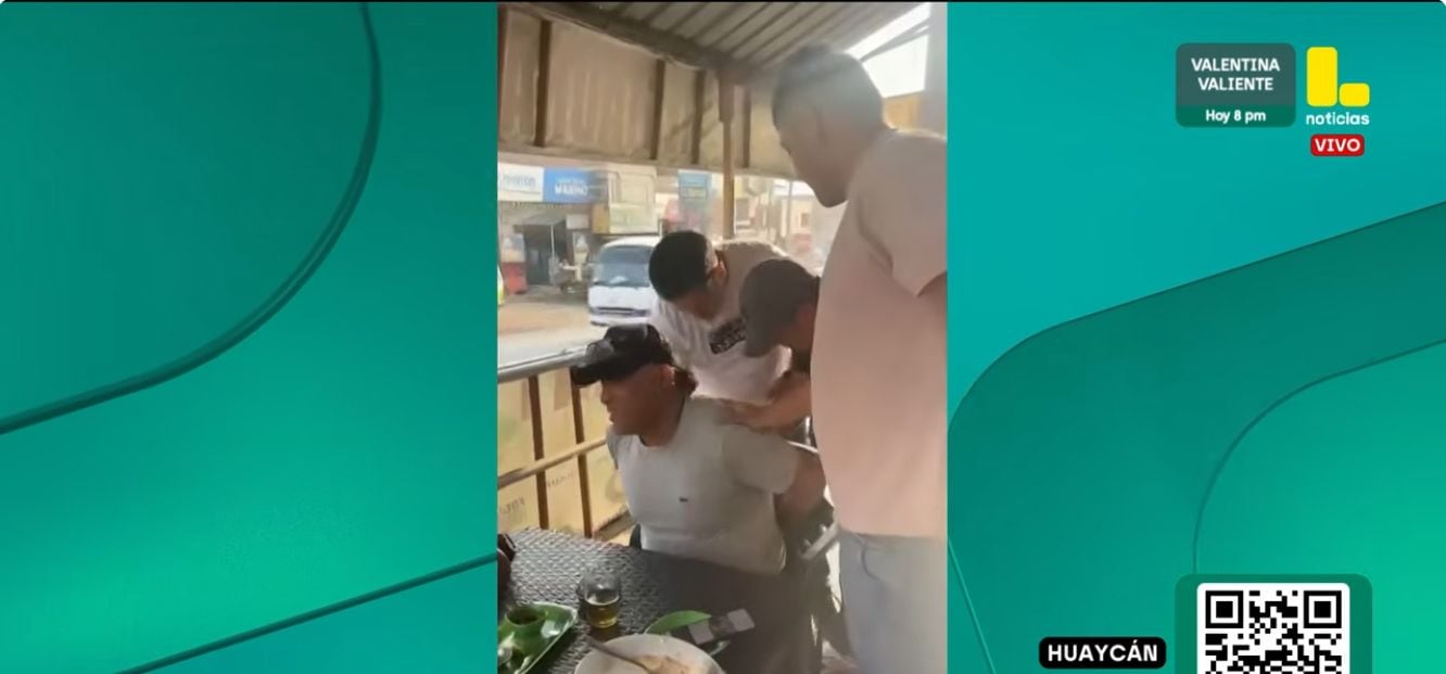 Cayó alias 'Fantasma' mientras almorzaba en Huaycán. Foto: Latina