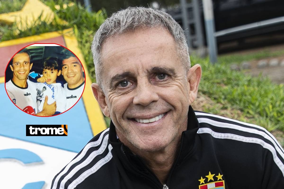 Julinho recordó su anécdota con Diego Armando Maradona y la vez que coincidió en el campo con él. (Foto: Julinho)