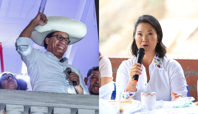 Empate técnico entre Roberto Sánchez y Keiko Fujimori al conteo rápido del 100% de los votos (Fotos: Agencia EFE)