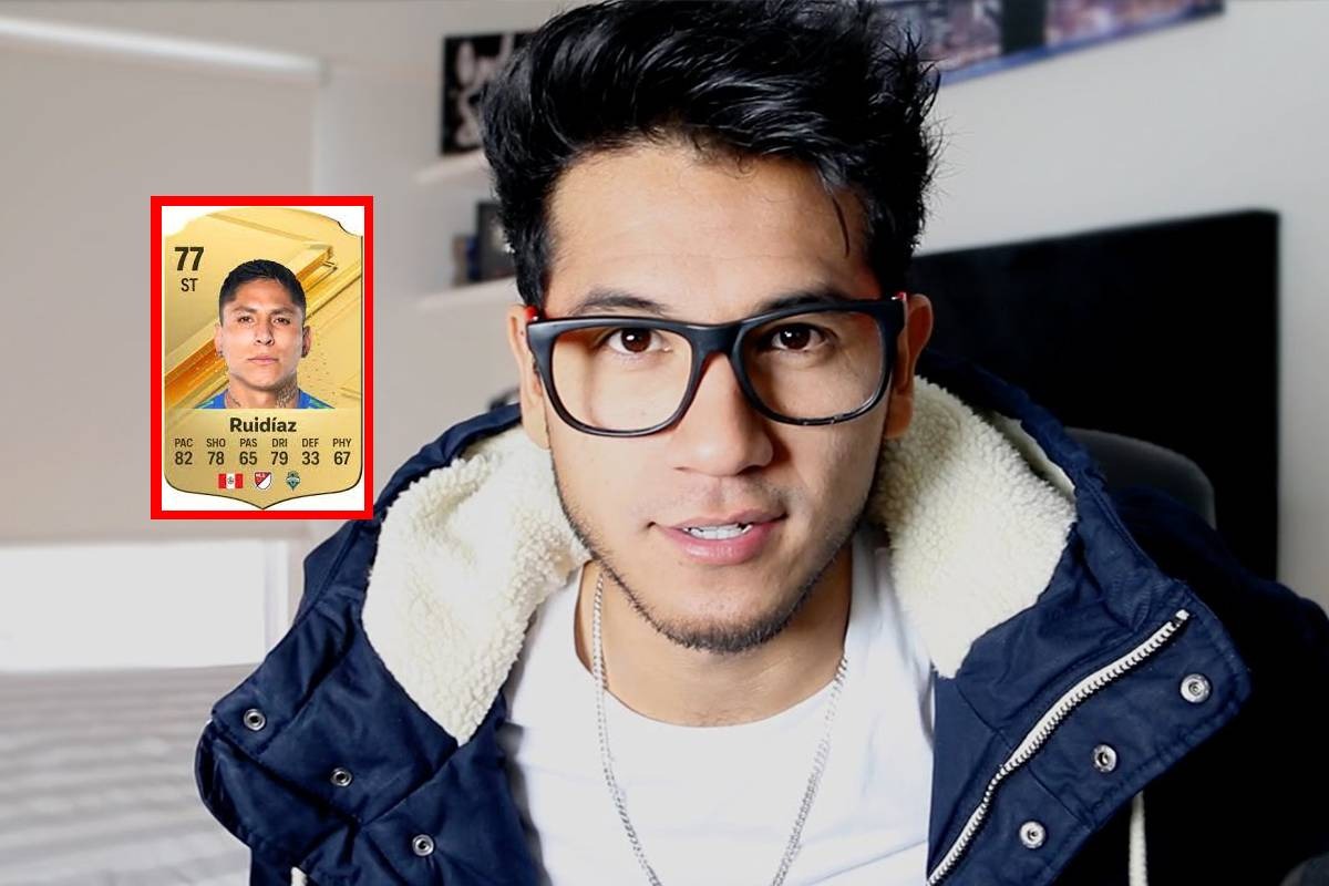 Andynsane se enojó porque Raúl Ruidíaz le salió en el EA Sports FC 24. Foto: Difusión
