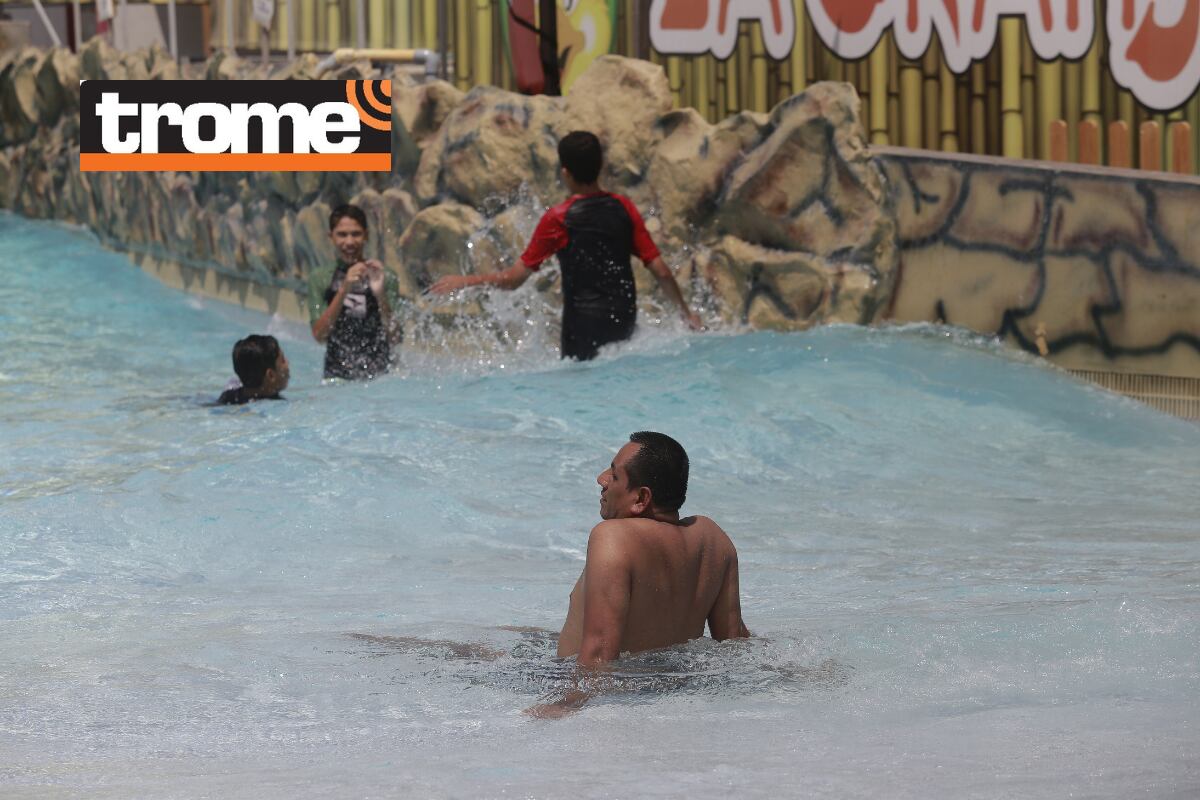 Primera pileta con olas artificiales. Foto: Jessica Vicente