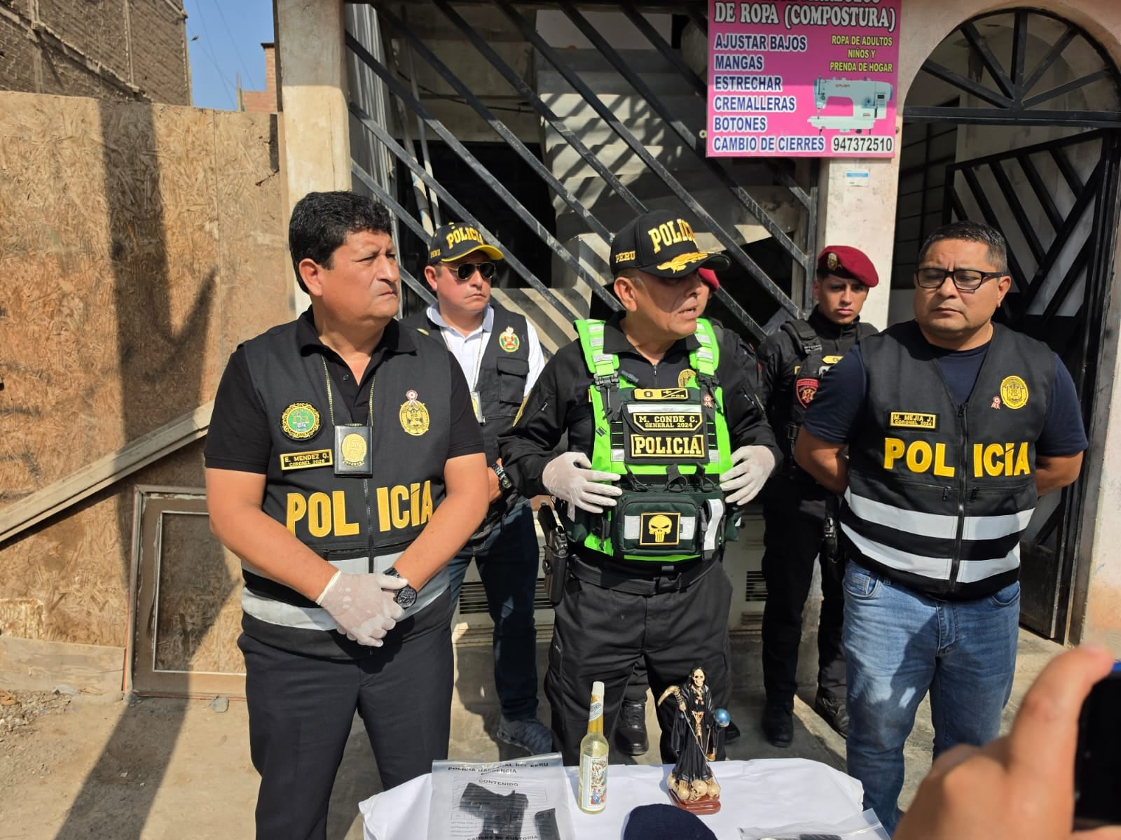 La policía de la Divincri Callao puso tras las rejas a 'Sabrosura'. (@photo.gec)