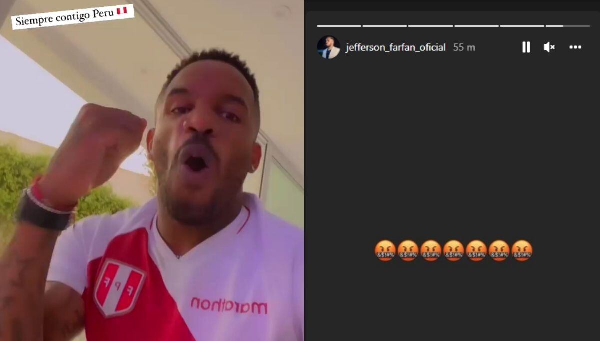 Jefferson Farfán vio partido junto a sus hijos y se emocionó con gol (@jefferson_farfan_oficial)