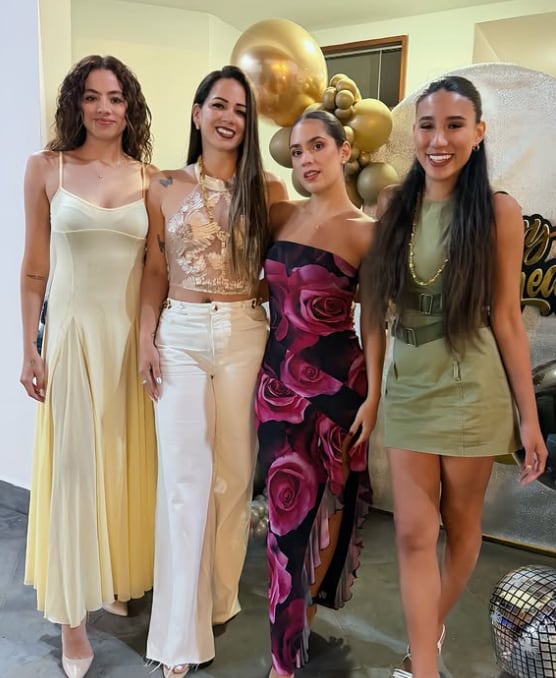 Melissa Klug feliz por el embarazo de su hija mayor. Su hermana Melissa Lobatón también está contenta.
