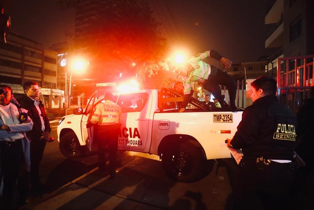 Vecina de Waldemar Cerrón cae del octavo piso. Foto: César Grados/@photo.gec