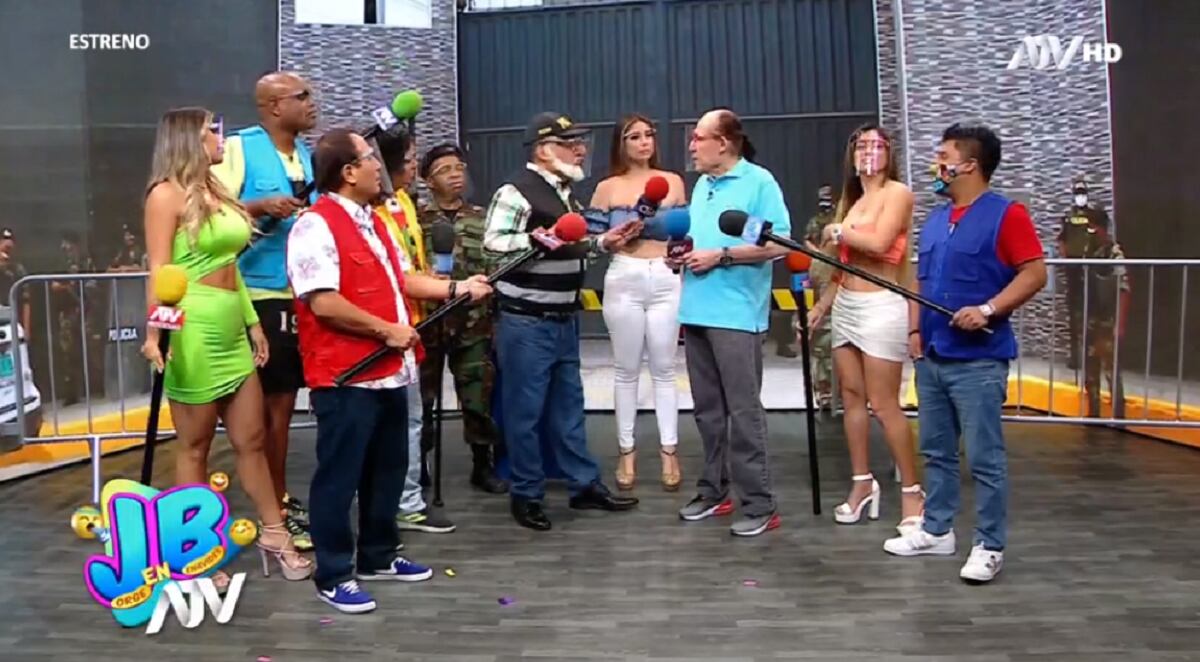 “JB en ATV” se estrenó en la noche del sábado 13 de febrero y contó con la participación de ‘Yuca’. (Foto: Captura ATV)