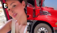 Pamela Franco sorprende con la compra de un enorme tráiler y curioso detalle emociona a sus seguidores: “Poco a poco”