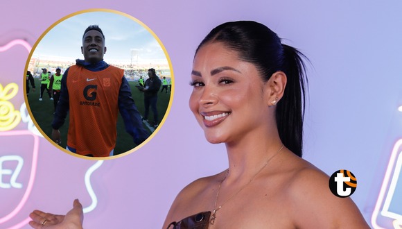 Janet Barboza muestra foto de Christian Cueva en bus de Pamela Franco