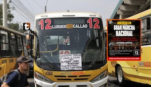 ¿Transportistas acatarán paro nacional el 15 de octubre? Gremio sostuvo reunión con el presidente José Jerí