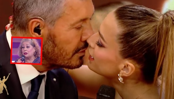 Mamá de Milett Figueroa sobre beso con Marcelo Tinelli