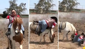 Chikiplum sufre aparatosa caída en vivo durante enlace para ‘América Hoy’