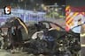 ¡Terrible accidente en San Isidro! Auto da vueltas de campana y queda completamente destrozado en la Vía Expresa
