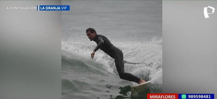 Surfista de casi 70 años murió mientras practicaba en la playa Tres Picos en Miraflores.