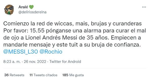 Foto: @deliriosdereina / Twitter