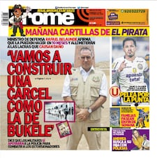 ‘VAMOS A CONSTRUIR UNA CÁRCEL COMO LA DE BUKELE’