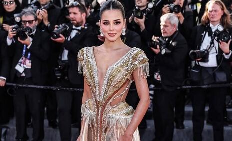 Luciana Fuster se luce en la alfombra roja del Festival de Cannes: “Los sueños se cumplen”