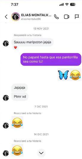 Chats entre Mario Irivarren y Elías Montalvo