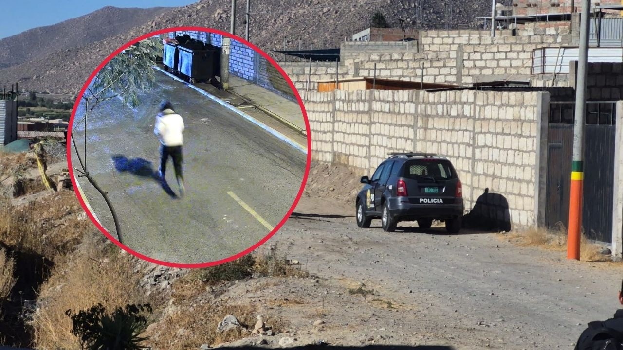 Aparecen imágenes de los delincuentes que asaltaron a los policías en Arequipa (Foto: Pedro Torres/@photo.gec)