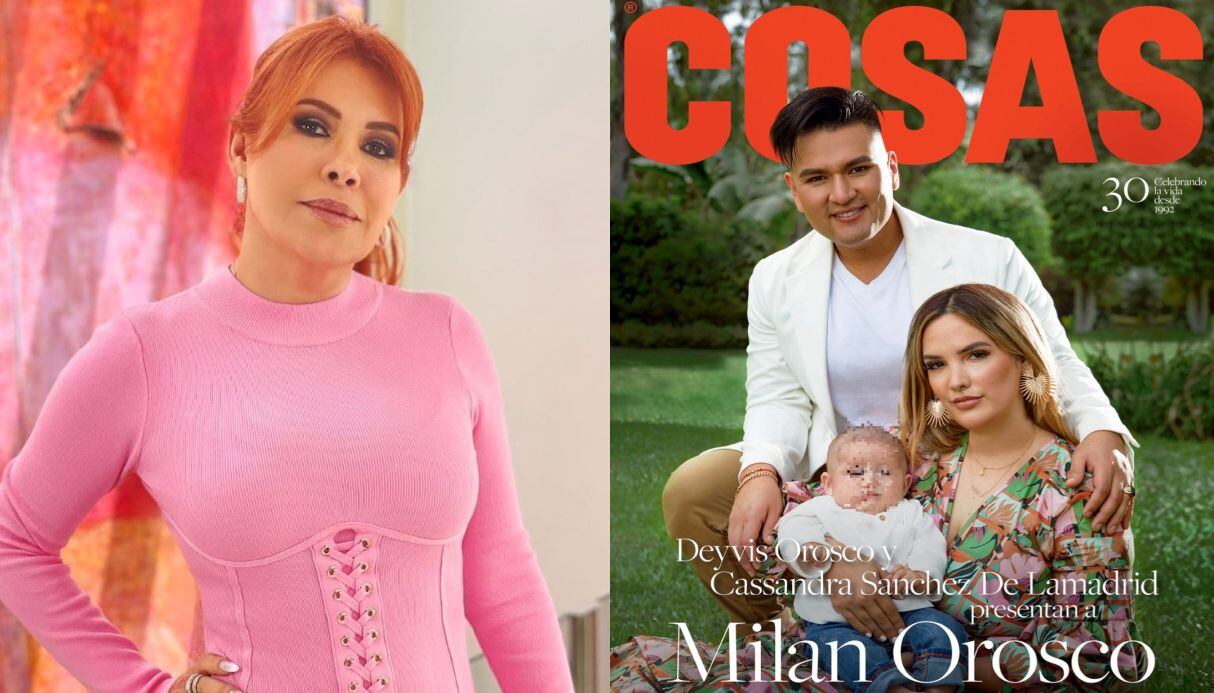 Magaly Medina estalla contra Cassandra y Deyvis por mostrar a su hijo en portada de revista. (Foto: Composición)