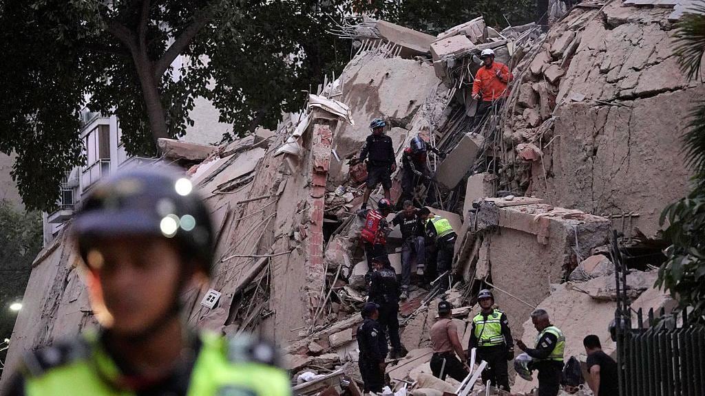 Impactantes imágenes que dejó el sismo en Venezuela. (Agencias)
