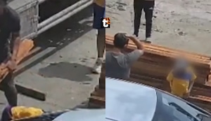 ¡Conmoción en VMT! Viga de madera cae desde un tráiler y aplasta la cabeza de niño de 6 años que volvía del colegio