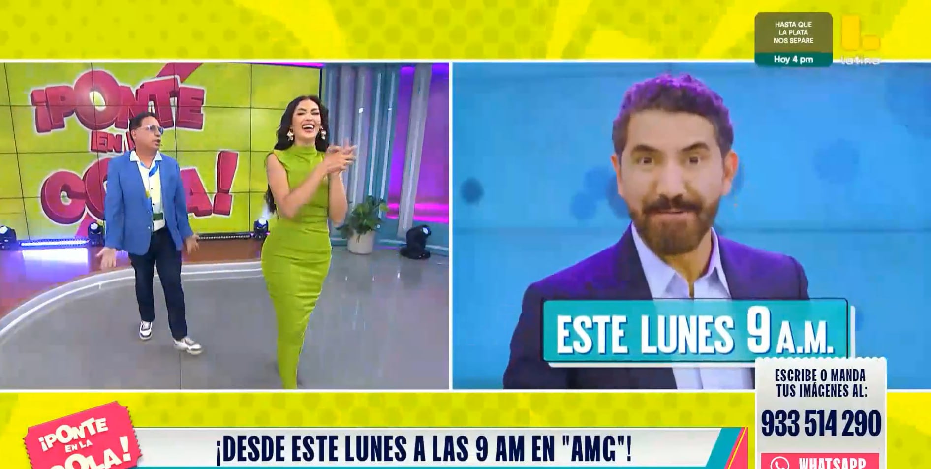 Se anuncia una alianza entre 'Arriba mi gente' y 'Ponte en la cola'. (Foto: Latina)