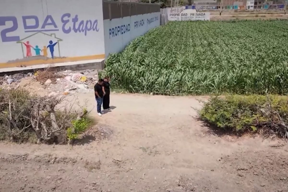 Familiares de Estephany llegaron a lugar donde encontraron cuerpo (Foto: Evidencia Oculta)