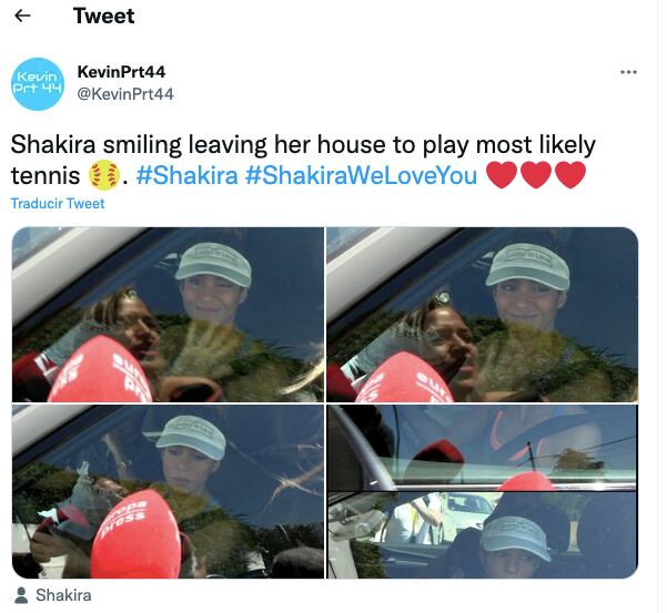 Shakira luce sonriente tras la difusión de las fotos de Gerard Piqué con Clara Chía Martí en una boda. (Foto: Revista Hola)